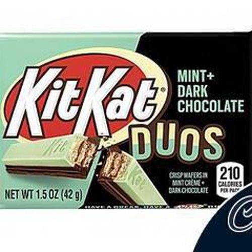 Kit Kat Duo Dark Chocolate and Mint 42g - Candy Mail UK