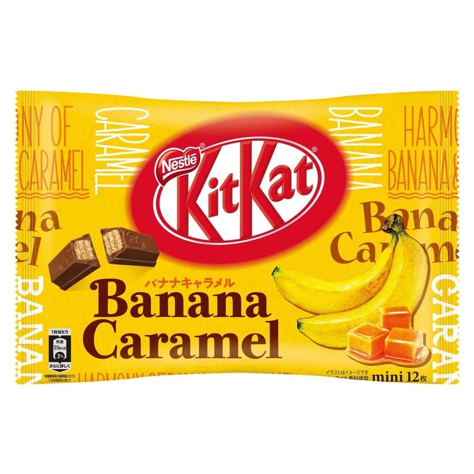 Kit Kat Japan Banana Caramel Flavour 116g - Candy Mail UK