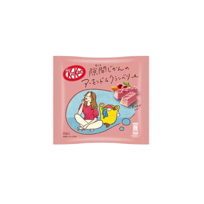 Kit Kat Japan Ruby Cranberry and Almond 36.6g - Candy Mail UK