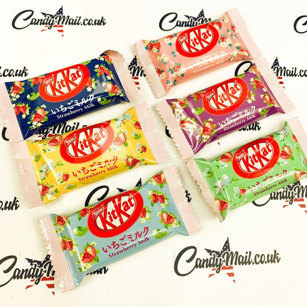 Kit Kat Japan Strawberry Milk Flavour Single Bar - Candy Mail UK