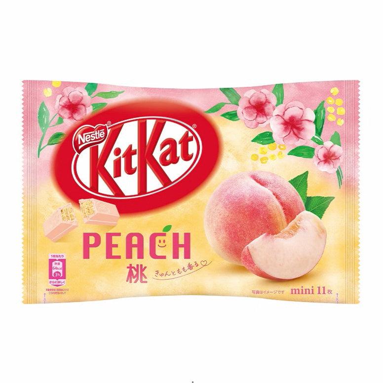 Kit Kat Japanese Peach Flavour (11 Bars) 127g - Candy Mail UK