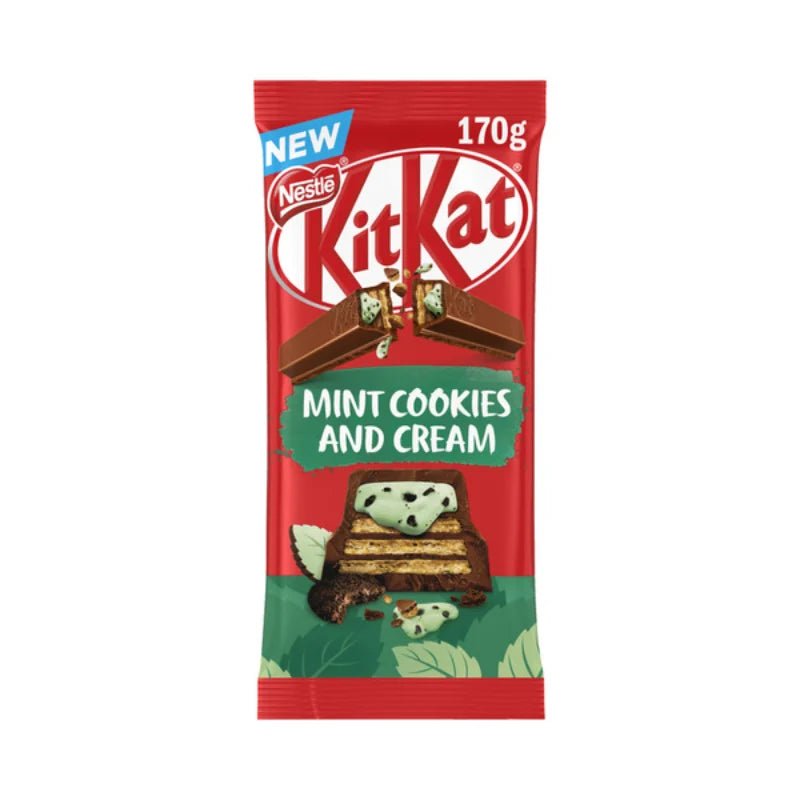 Kit Kat Mint Cookies and Cream 170g - Candy Mail UK