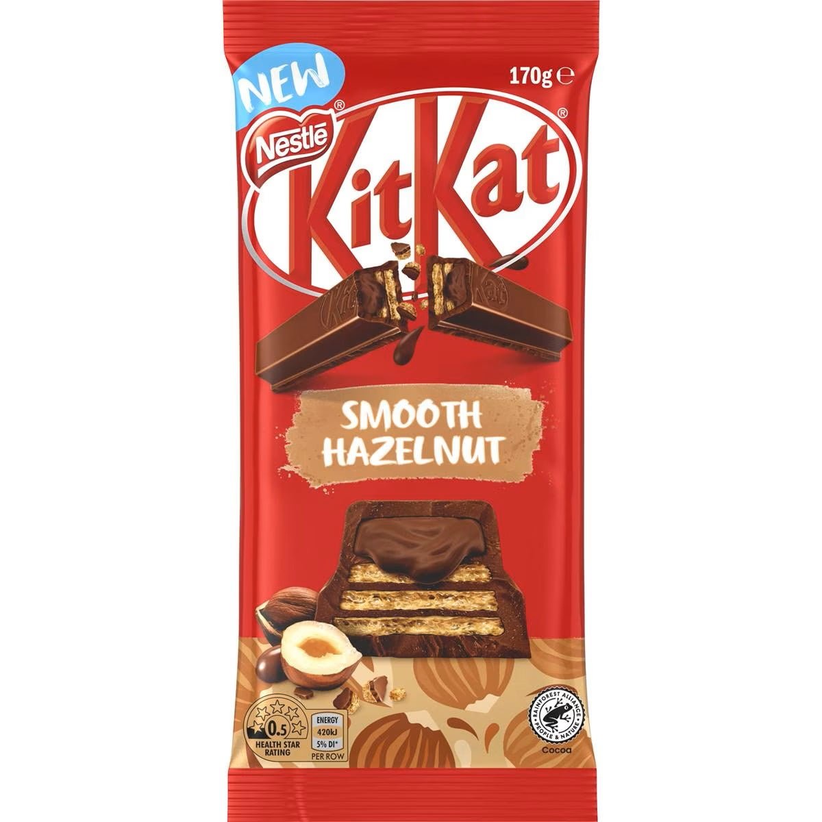 Kit Kat Smooth Hazelnut XL Bar 170g - Candy Mail UK