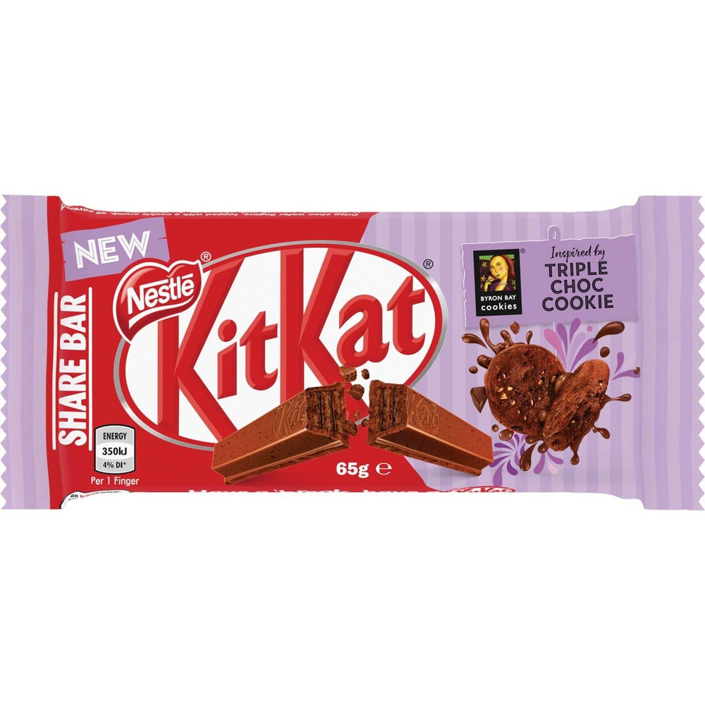 Kit Kat Triple Chocolate Cookie Share Bar 65g - Candy Mail UK