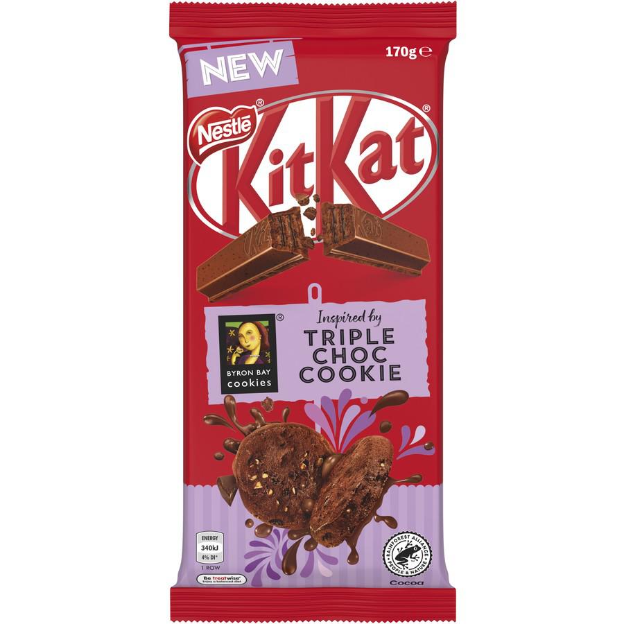 Kit Kat Triple Chocolate Cookie XXL Bar 170g - Candy Mail UK