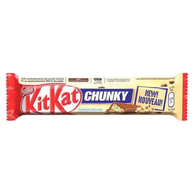 KitKat Chunky Cookie Dough (Canada) 48g - Candy Mail UK