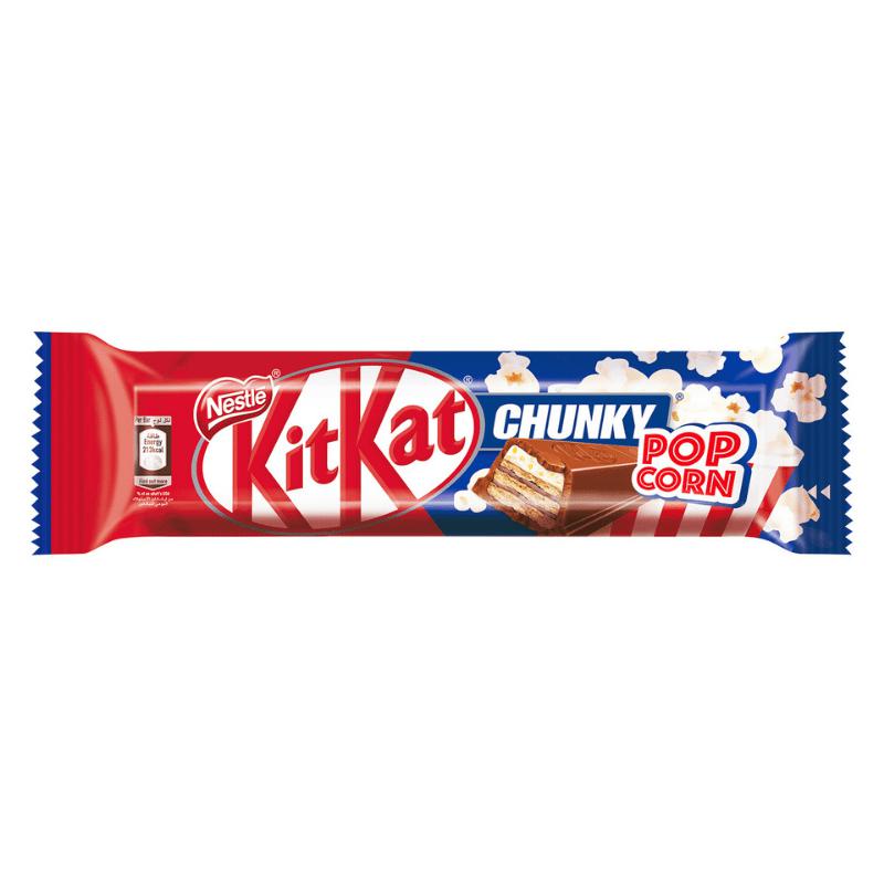 KitKat Chunky Popcorn (Canada) 48g - Candy Mail UK