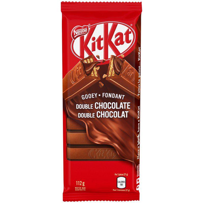 KitKat Gooey Double Chocolate (Canada) 112g - Candy Mail UK