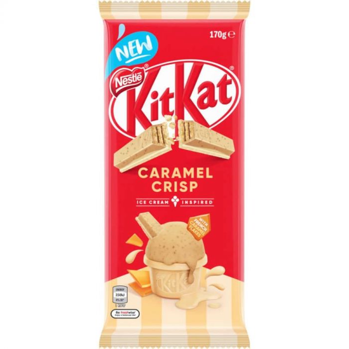 KitKat Ice cream Caramel Crisp 170g - Candy Mail UK