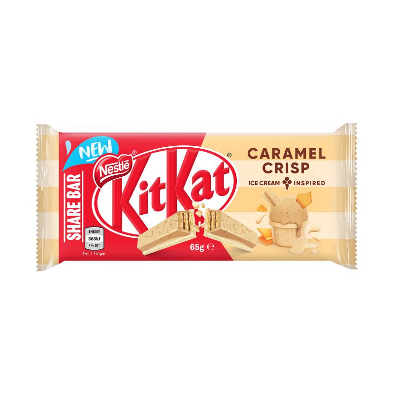 KitKat Ice cream Caramel Crisp 65g - Candy Mail UK