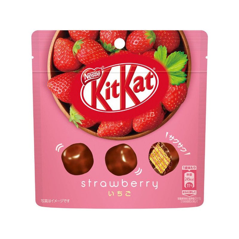 KitKat Mini Strawberry (Japan) 45g - Candy Mail UK