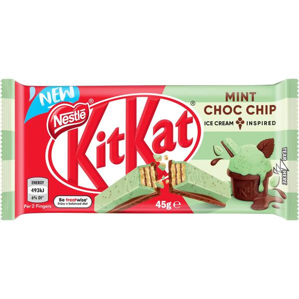 KitKat Mint Choc Chip Ice Cream (Australia) 45g - Candy Mail UK