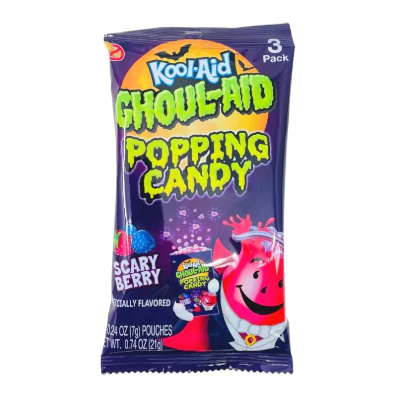 Kool-Aid Ghoul-Aid Popping Candy Scary Berry 21g - Candy Mail UK