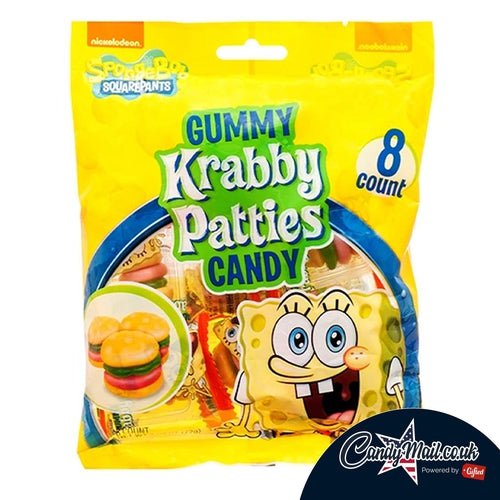 Krabby Patty Gummy Candy Bag 72g - Candy Mail UK