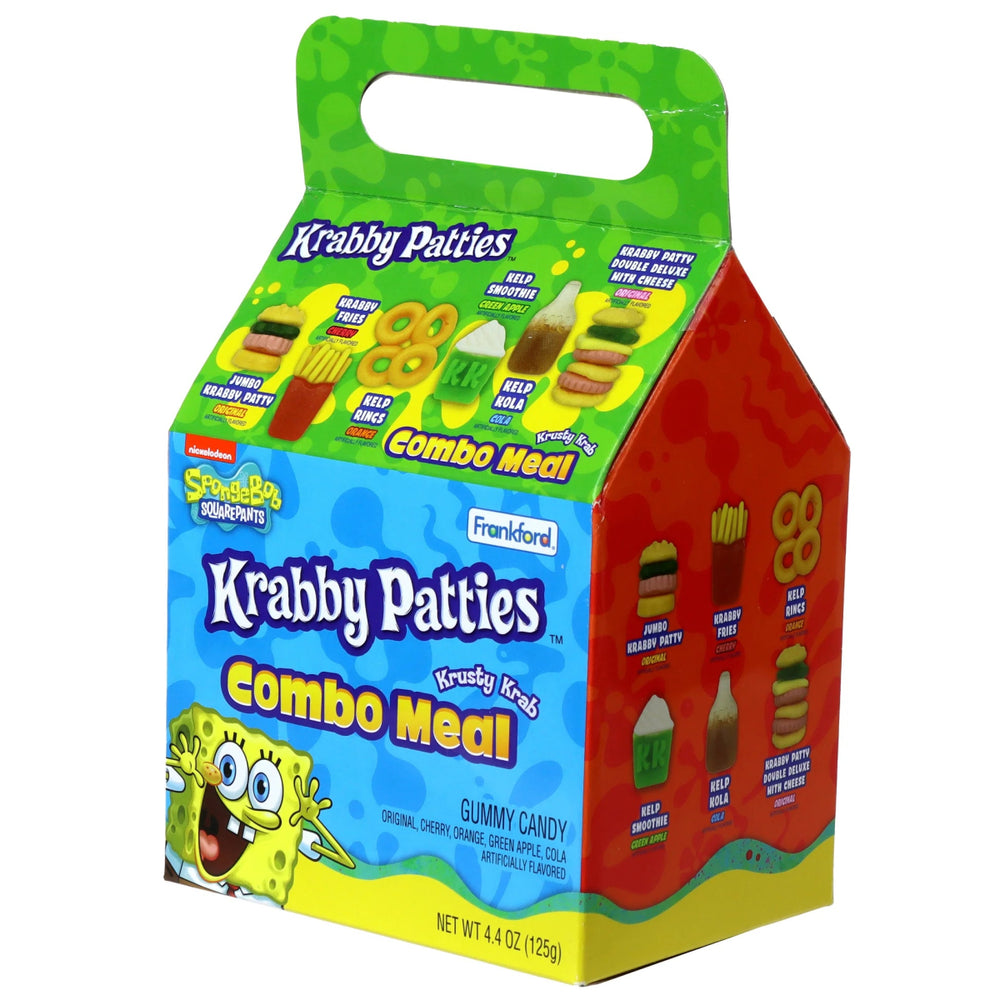 Krabby Patty Krusty Krab Combo Meal 125g - Candy Mail UK