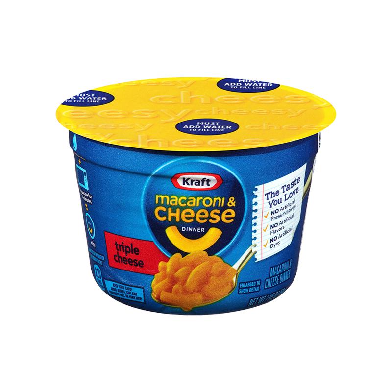 Kraft Easy Macaroni Triple Cheese 58g - Candy Mail UK