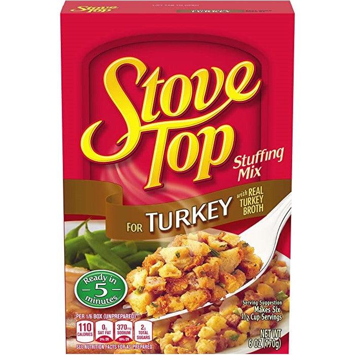 Kraft Stove Top Turkey Stuffing 170g - Candy Mail UK