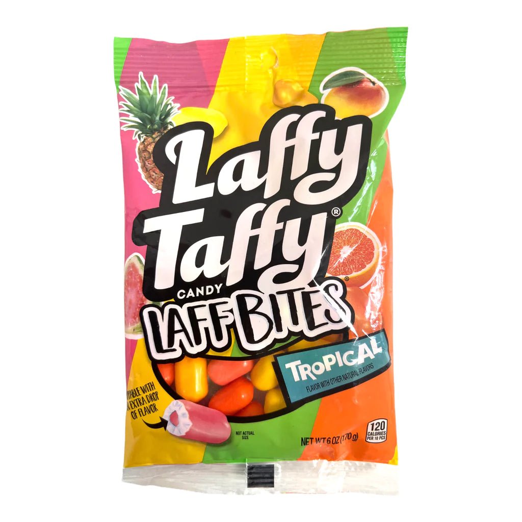 Laffy Taffy Laff Bites Tropical 170g - Candy Mail UK