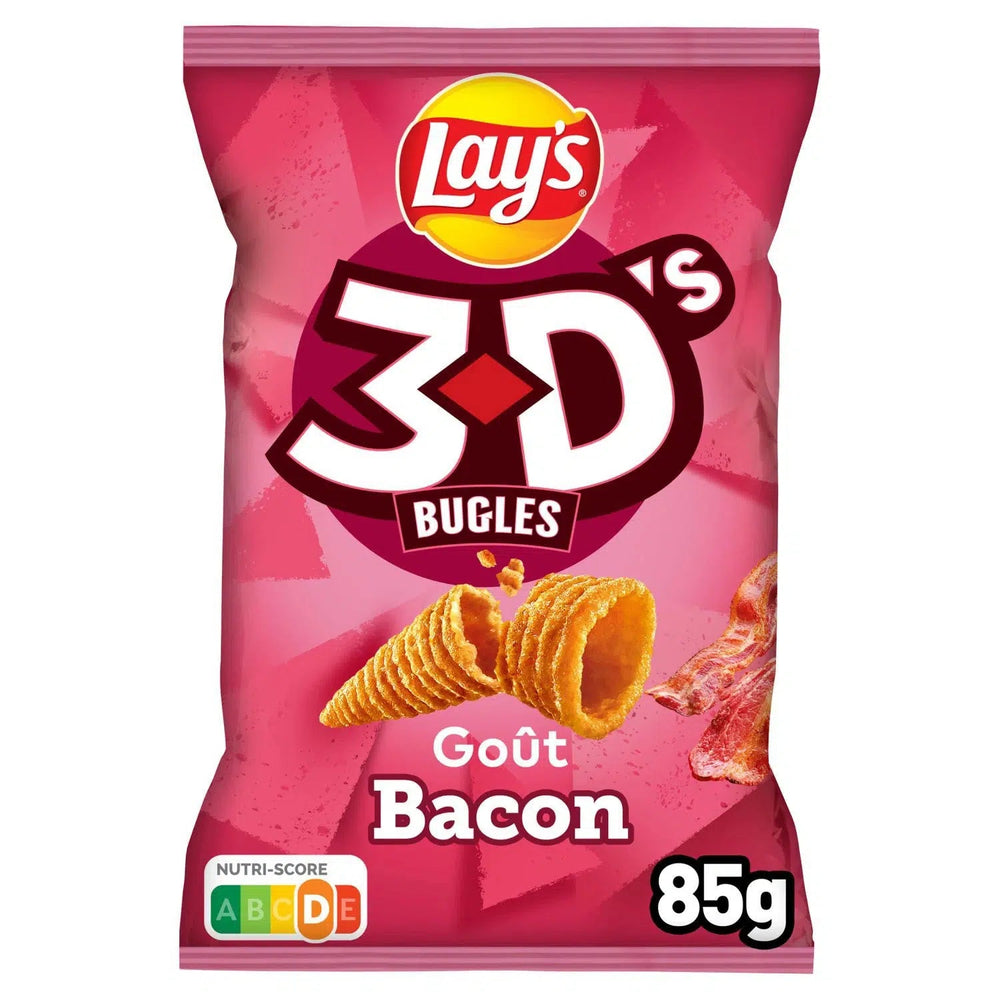 Lay's 3D's Bugles Bacon 85g - Candy Mail UK
