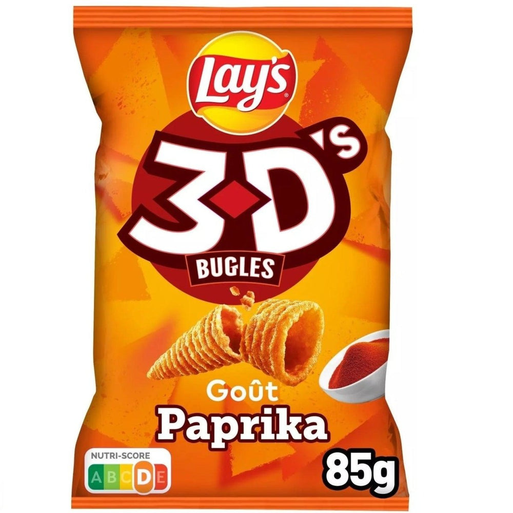 Lay's 3D's Bugles Paprika 85g - Candy Mail UK