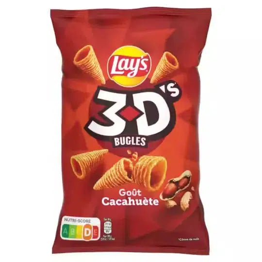 Lay's 3D's Bugles Peanut 85g - Candy Mail UK