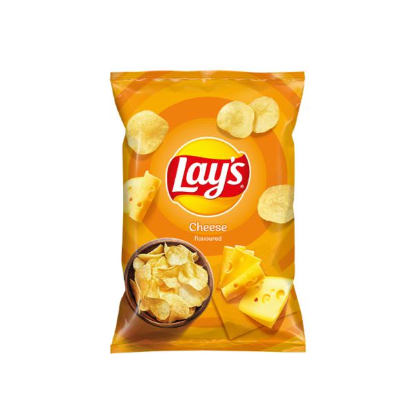 Lay's Cheese Flavoured Crisps 140g BB (20/06/22) - Candy Mail UK