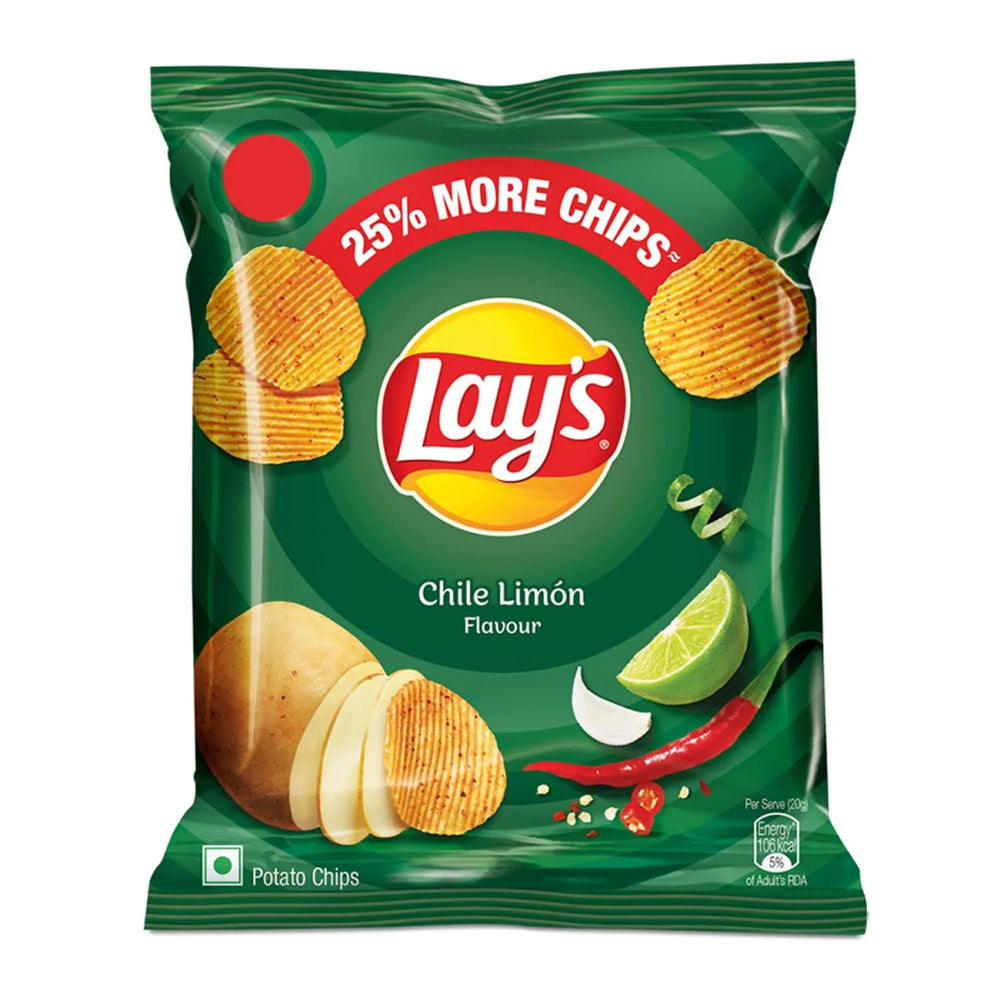 Lay's Chile Limon Crisps (India) 50g - Candy Mail UK