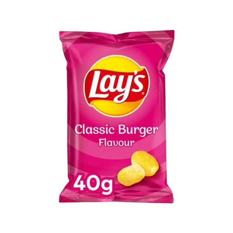 Lay's Classic Burger Flavour 40g - Candy Mail UK