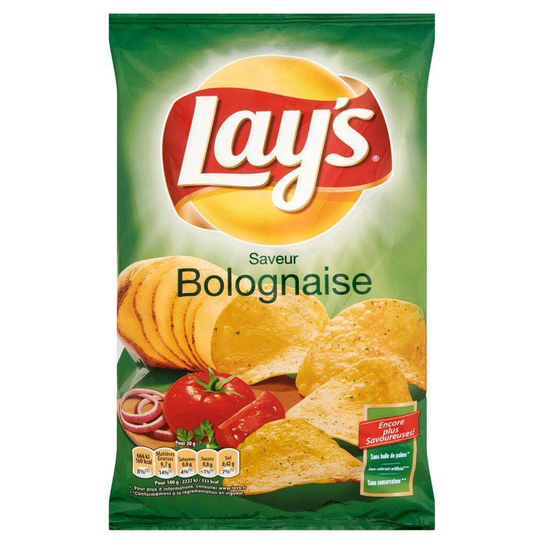 Lay's Crisps Bolognese (France) 27.5g - Candy Mail UK