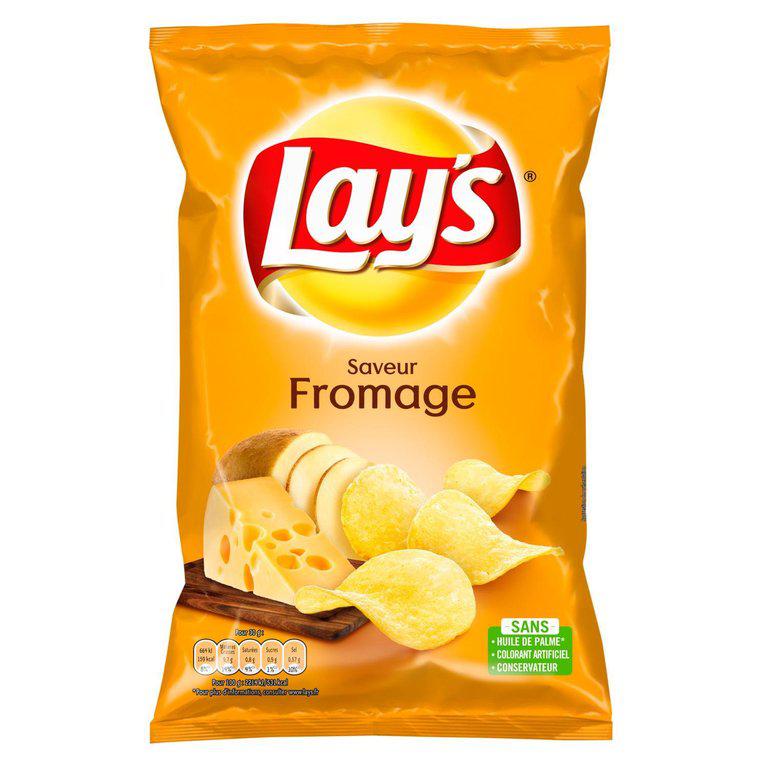 Lay's Crisps Fromage (France) 130g Candy Mail UK