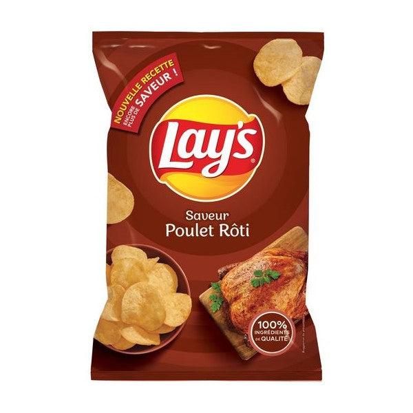 Lay's Crisps Roasted Chicken (France) 135g - Candy Mail UK