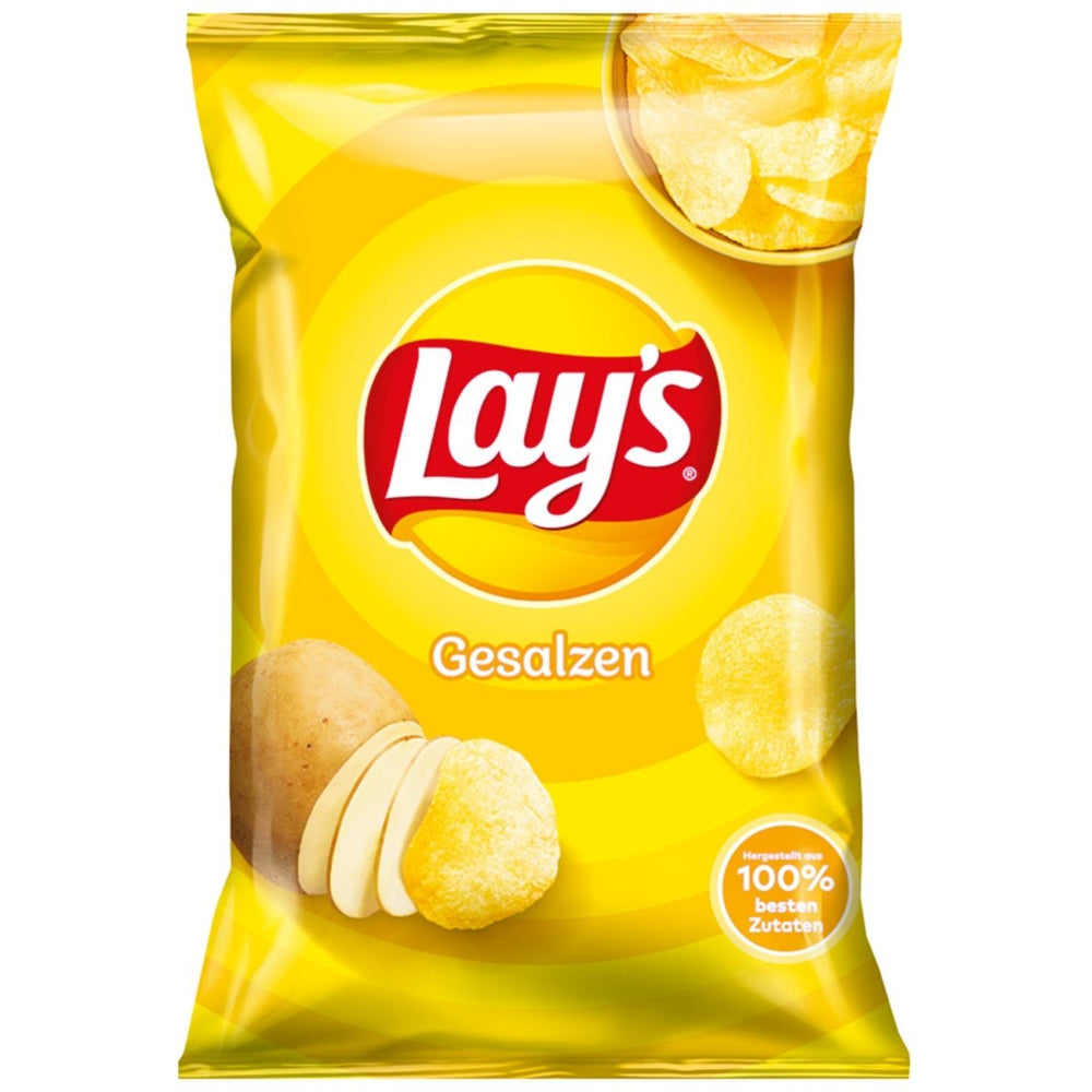 Lay's Gasalzen Crisps (Germany) 150g - Candy Mail UK