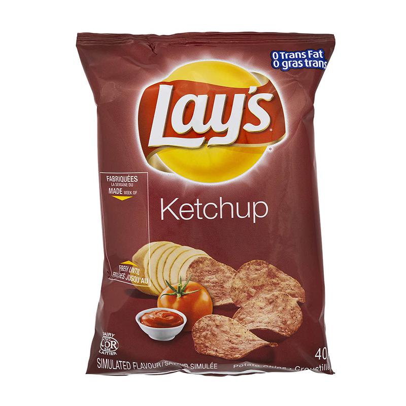 Lay's Ketchup Crisps (Canada) 40g - Candy Mail UK