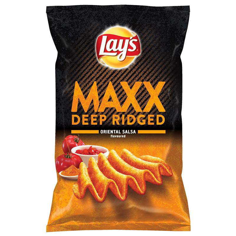 Lay's Maxx Deep Ridge Oriental Salsa (EU) 130g - Candy Mail UK