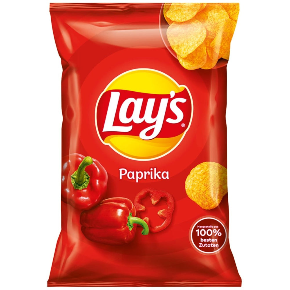 Lay's Paprika Crisps (Germany) 150g - Candy Mail UK