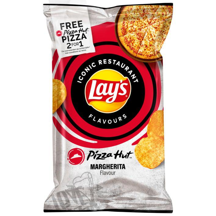 Lays Pizza Hut Margarita (Belgium) 140g - Candy Mail UK