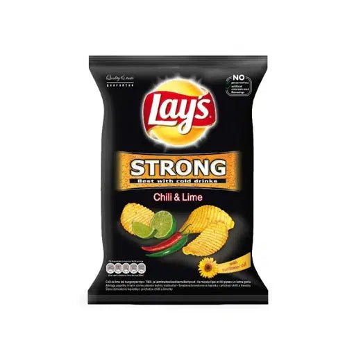 Lay's Strong Chilli and Lime 130g - Candy Mail UK