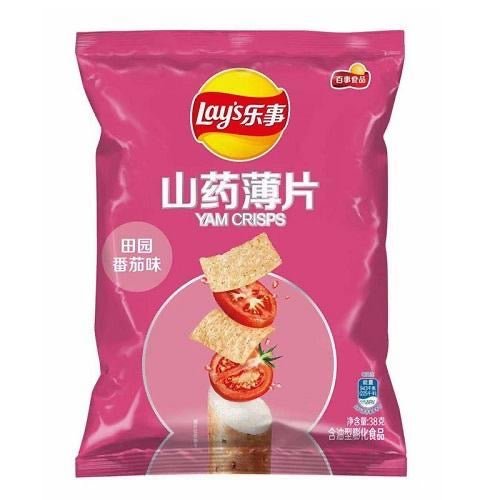 Lay's Yam Chips Tomato (China) 80g - Candy Mail UK