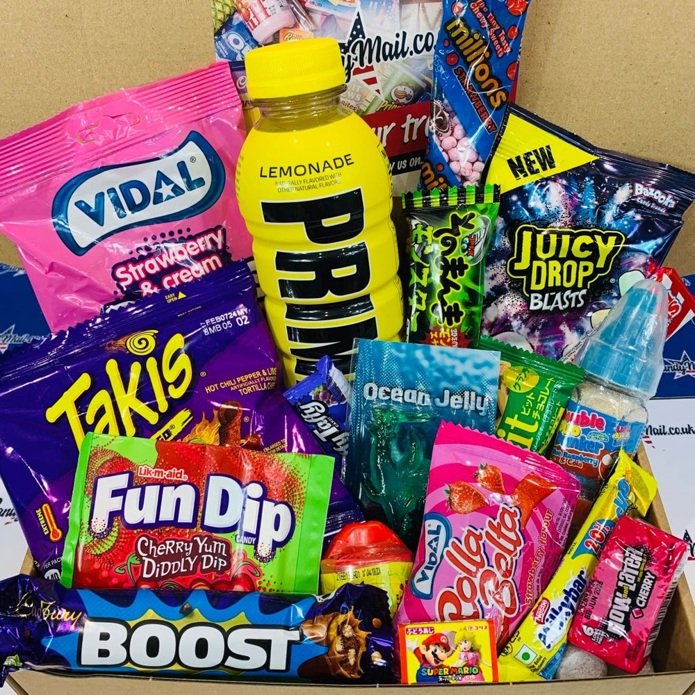 Lemonade Prime + Candy Mystery Box - Candy Mail UK
