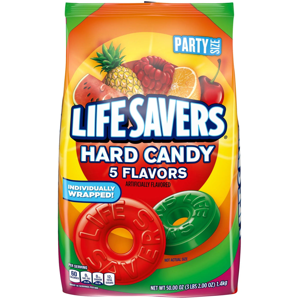 Lifesaver Hard Candy Party Size Bag 1.4kg - Candy Mail UK