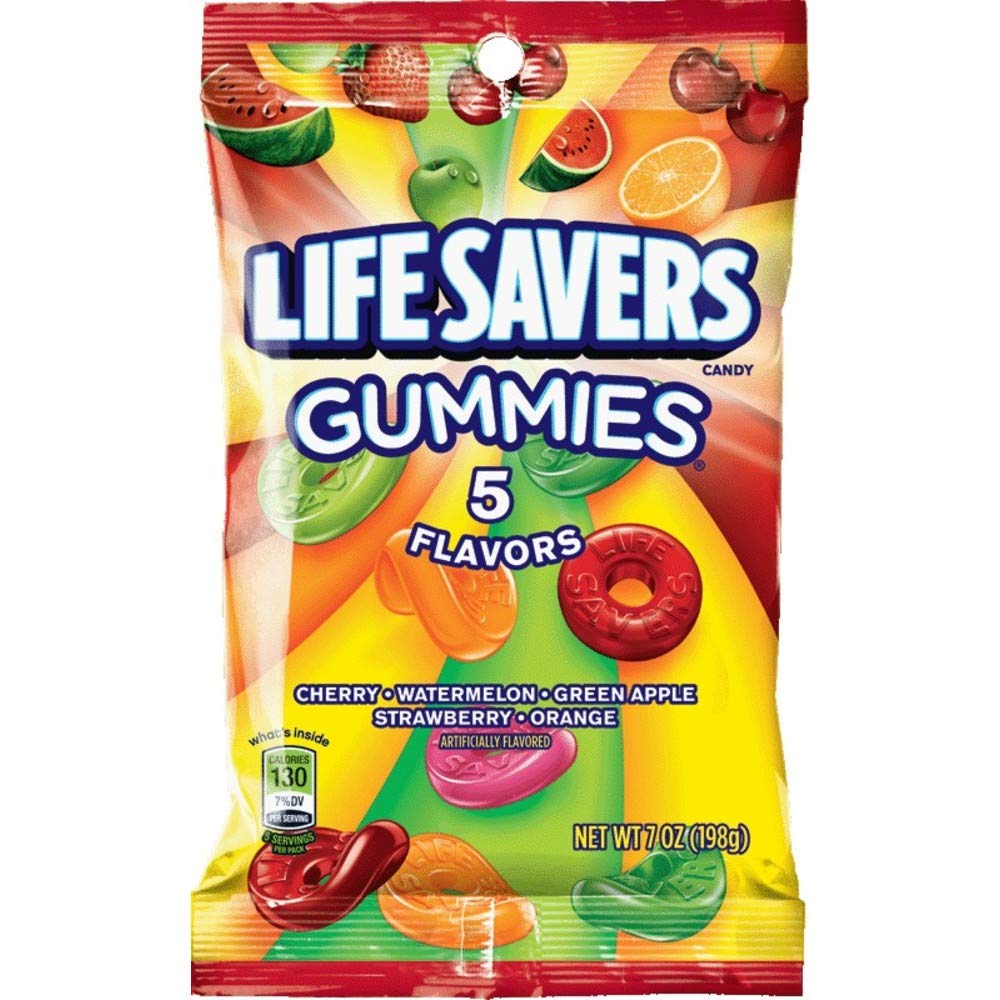 Lifesavers Gummies 5 Flavours 198g - Candy Mail UK