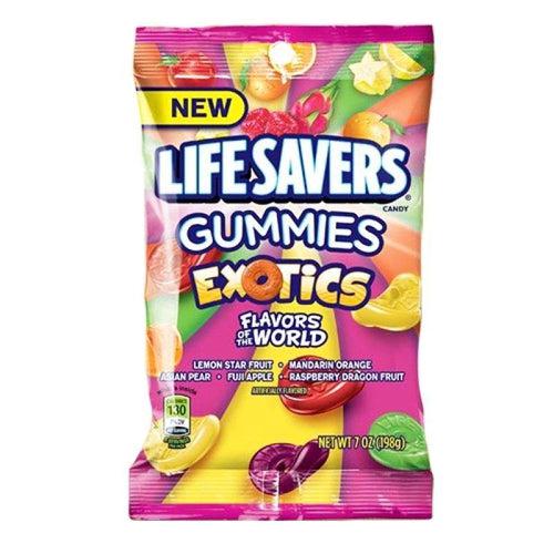 Lifesavers Gummies Exotics 198g - Candy Mail UK