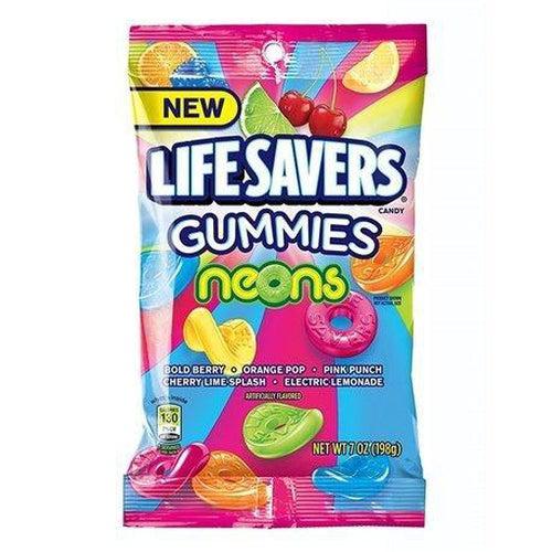 Lifesavers Gummies Neons 198g - Candy Mail UK