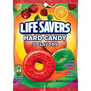 LifeSavers Hard Candy – Assorted Flavours 177g (USA)
