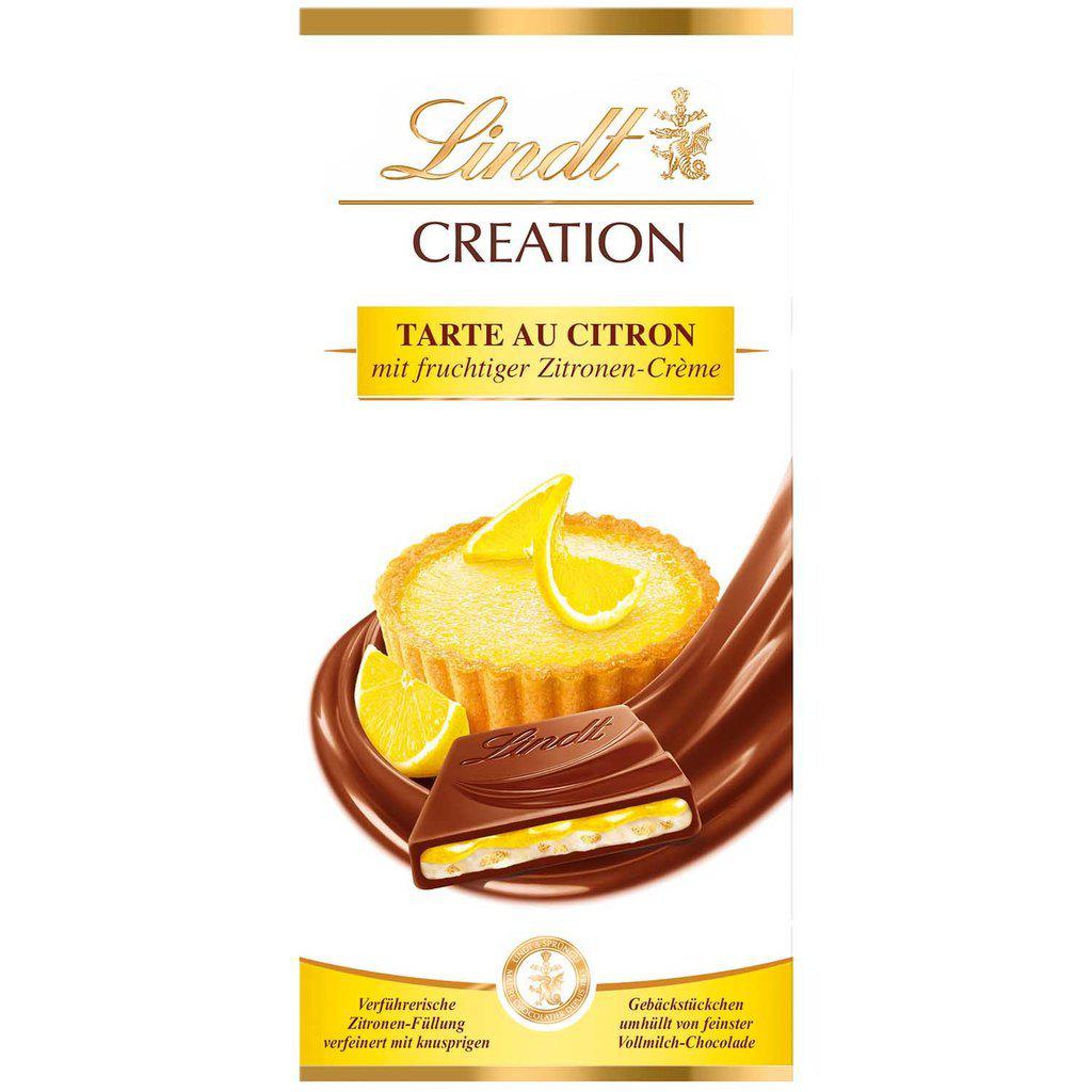 Lindt Creation Tarte Au Citron 150g Best Before Sept - Candy Mail UK
