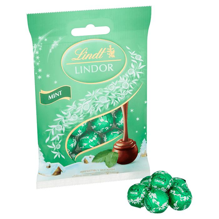 Lindt Lindor Mint Truffles 80g - Candy Mail UK