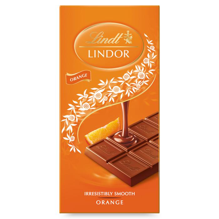Lindt Lindor Orange (German Import) 100g - Candy Mail UK