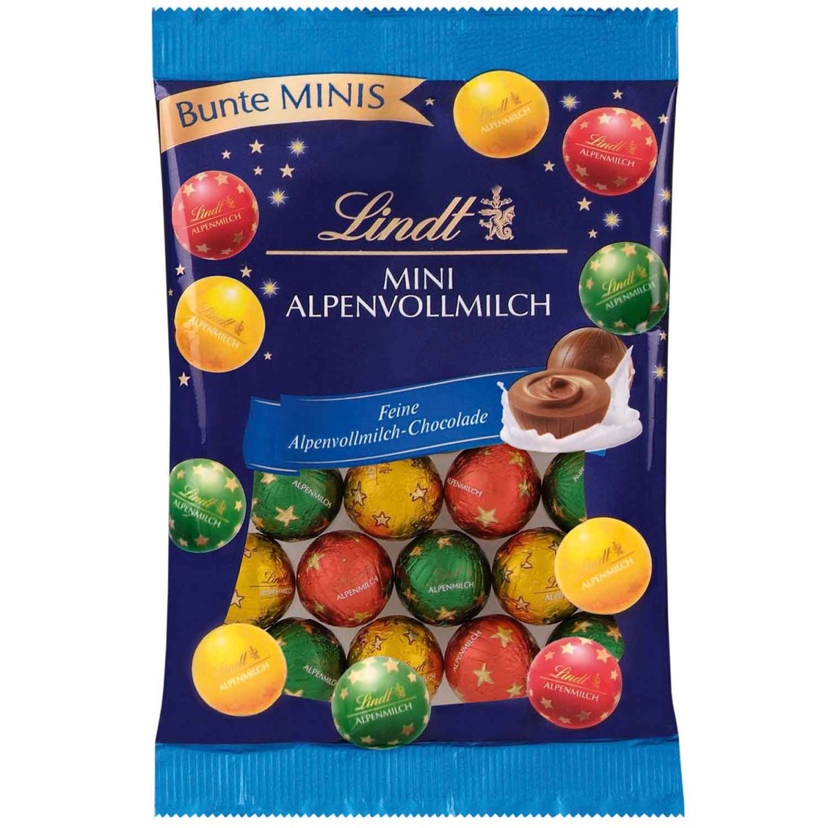 Lindt Mini Balls Alpine Milk 100g - Candy Mail UK