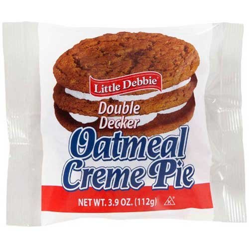 Little Debbie Double Decker Oatmeal Creme Pie 112g - Candy Mail UK