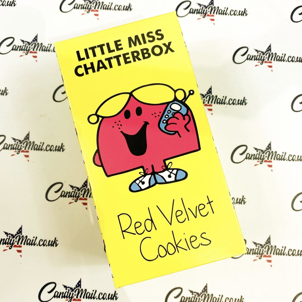 Little Miss Chatterbox Red Velvet Cookies 150g - Candy Mail UK